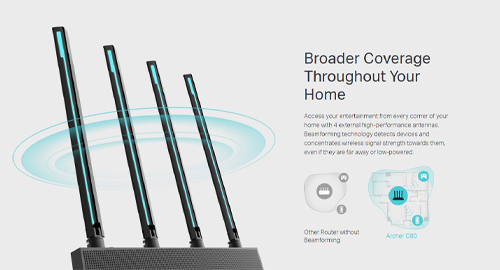 پوشش گسترده در سراسر خانه
